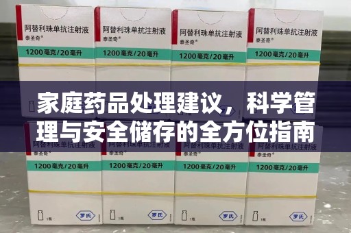 温州家庭药品处理建议，科学管理与安全储存的全方位指南