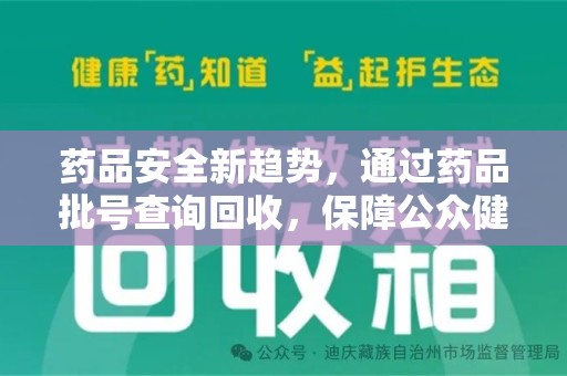 温州药品安全新趋势，通过药品批号查询回收，保障公众健康